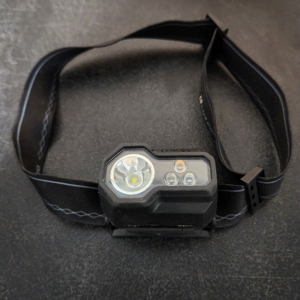 Lux Pro LP347V2 Ultra-Bright Multi-Color LED Headlamp 450 Lumens #4847